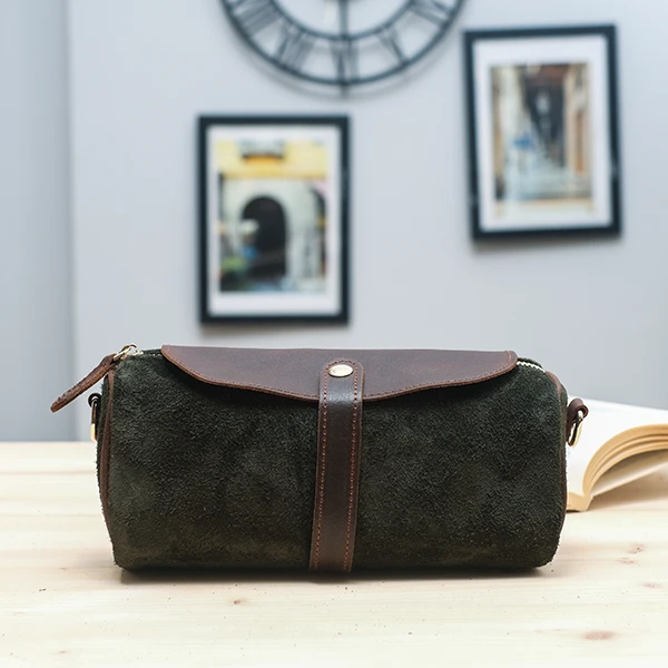 Süet Haki - Kestane